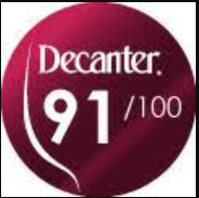 Decanter Wine Awards 91