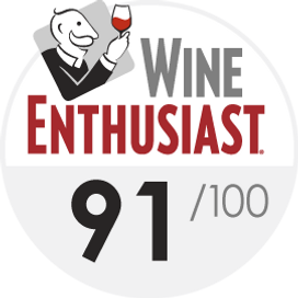 Wine Enthusiast 91 points