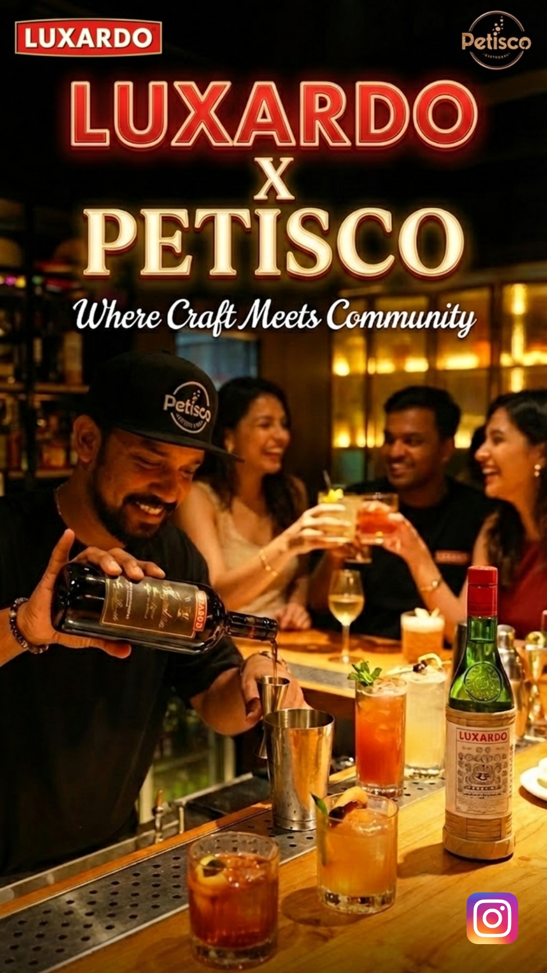 Luxardo and Petisco - where craft meets community